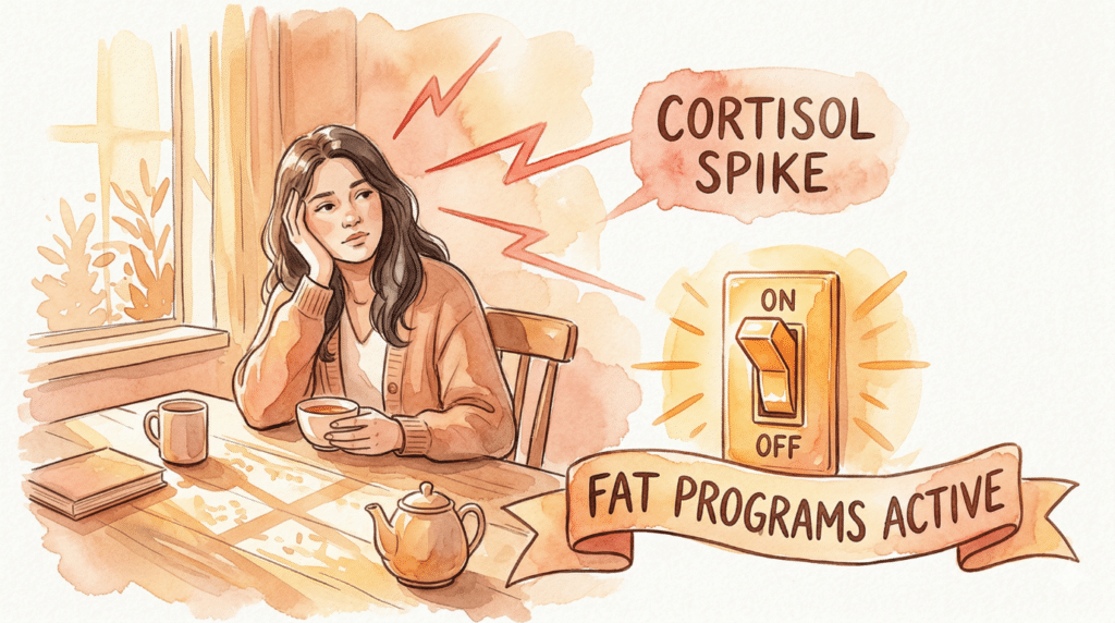 cortisol-spike-fat-program-active