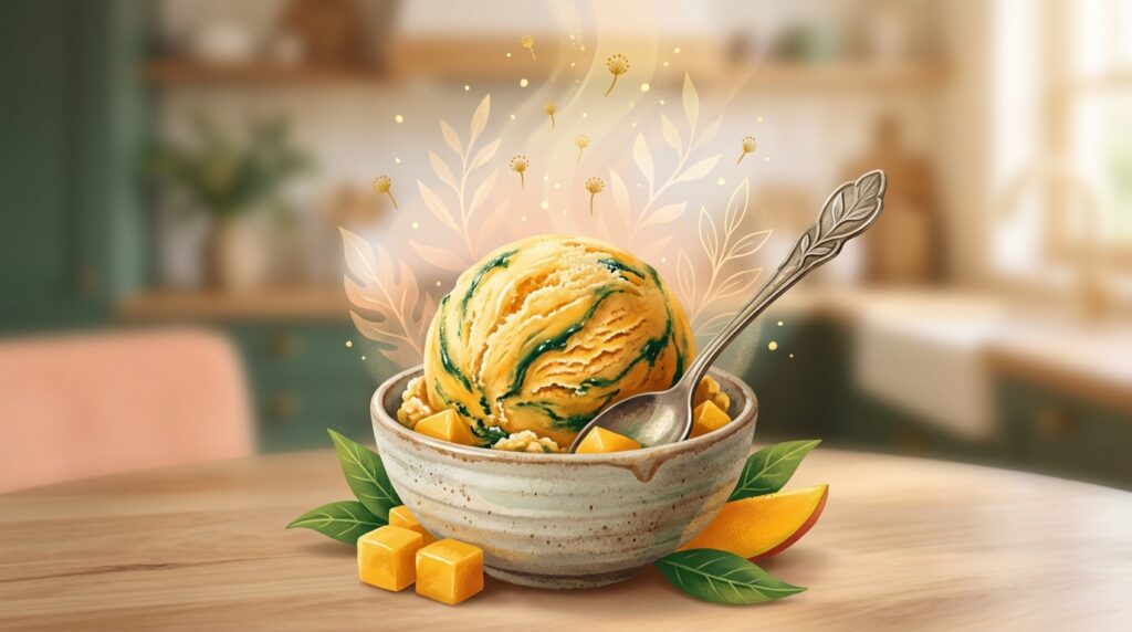 Illustration of ice cream