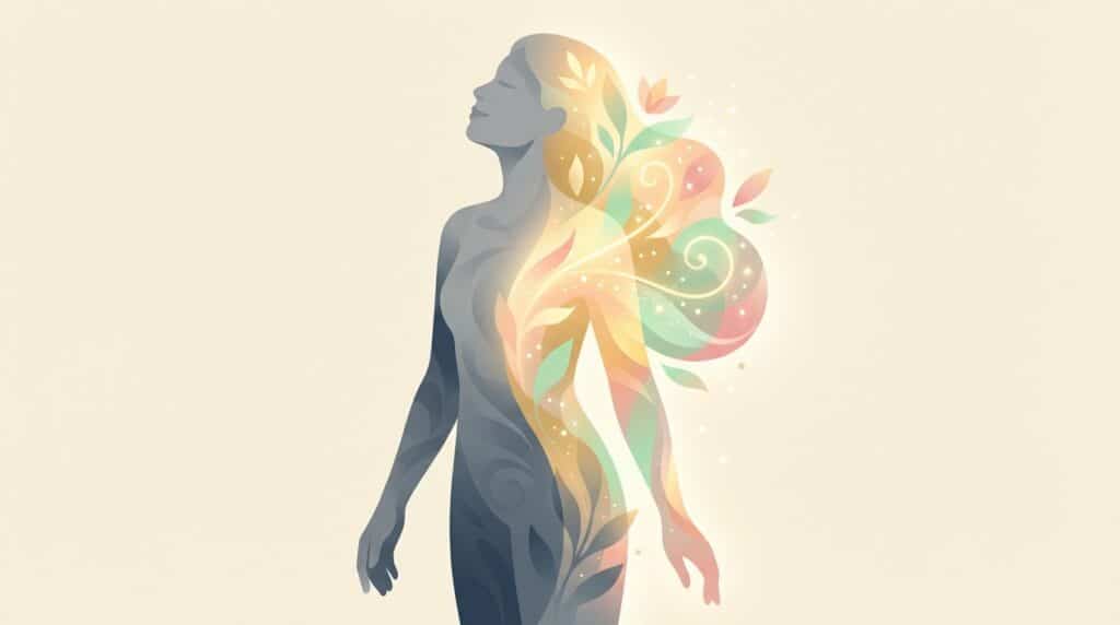 Illustration of woman