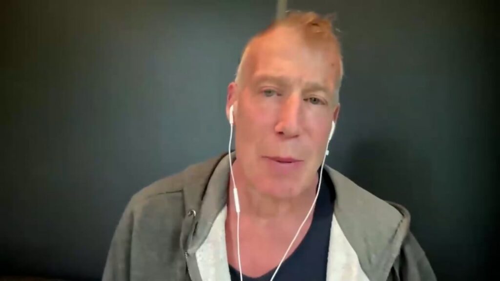 Jon Gabriel speaking during the October 13, 2026 live Zoom call