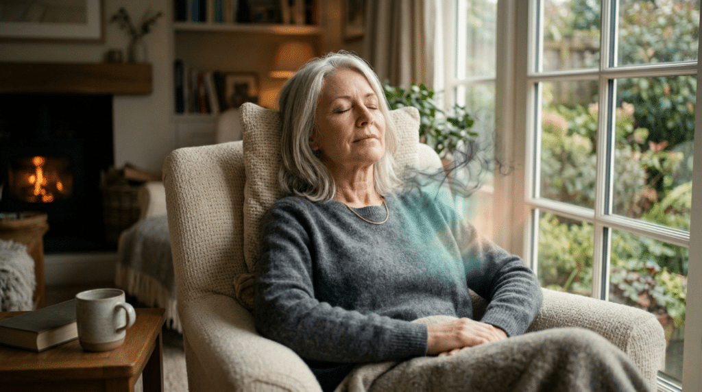 stress-release-calm-woman