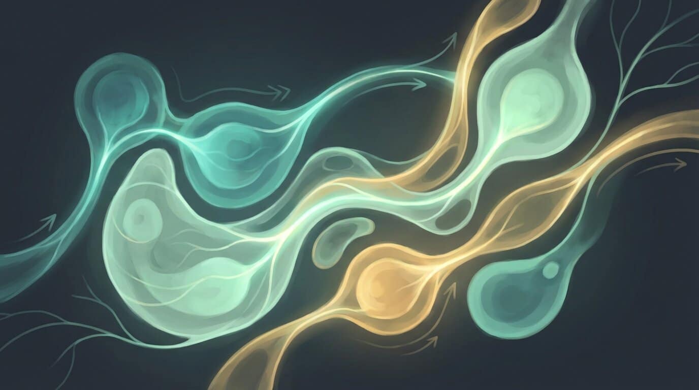 illustration of vibrant energy